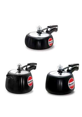 Hawkins Contura Hard Anodised Aluminium Pressure Cooker | 2 L | 2.1 Qt
