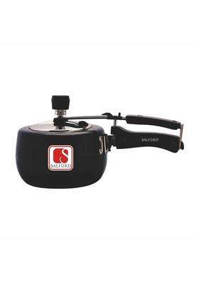 SALFORD Curvy Duo Inner Lid Pressure Cooker with Stainless Steel Lid I Quick Pressure | 3 L | 3.2 Qt | Induction Compatible