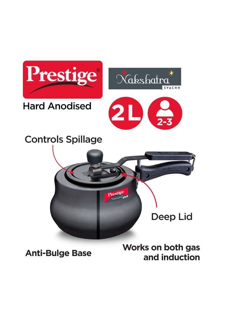 Prestige Svachh | 2 L | 2.1 Qt | 10 cm | 3.9 Inch - Indya