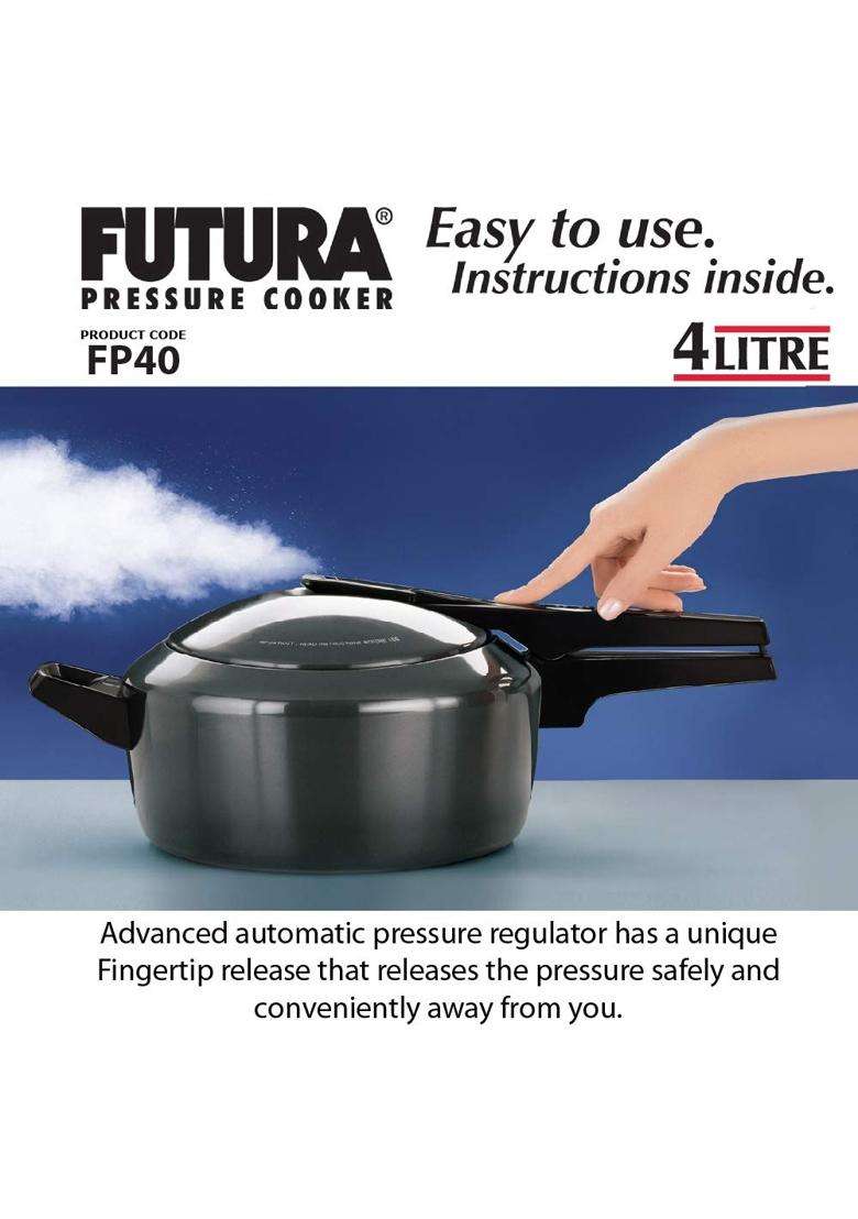 Hawkins Futura Hard Anodised Cook-N-Serve Bowl | 5 L | 5.3 Qt - Indya