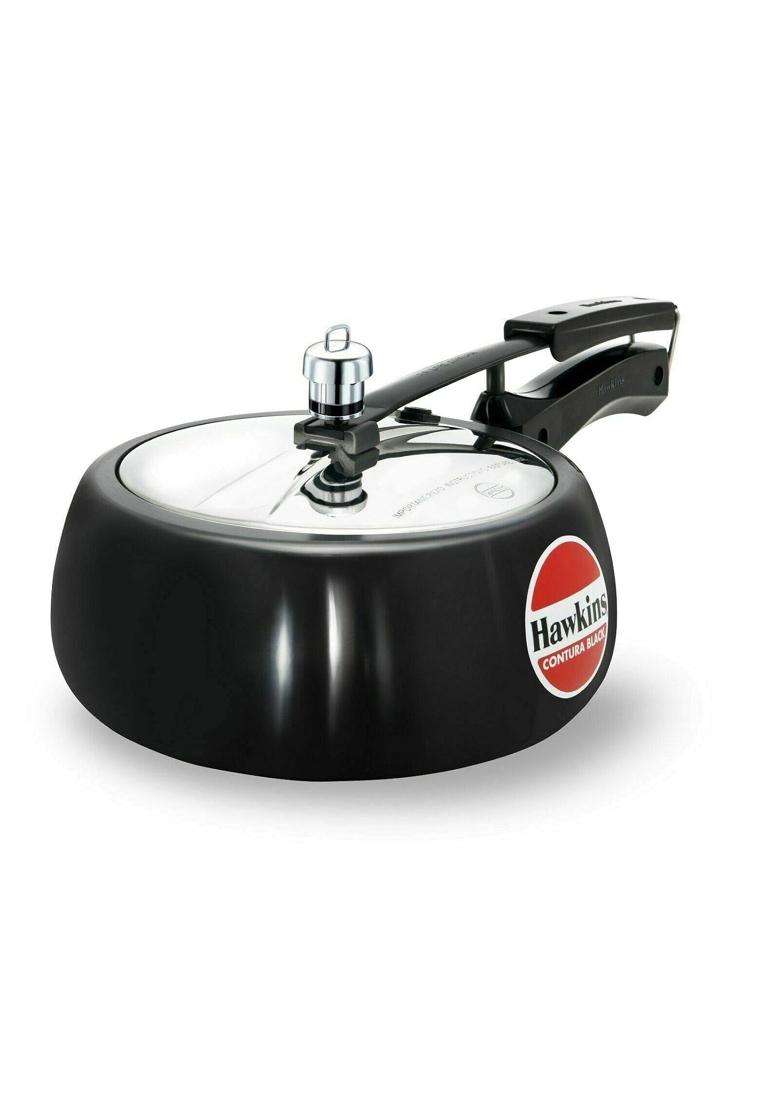 Hawkins Contura Hard Anodised Aluminium Pressure Cooker | 3.5 L | 3.7 Qt - Indya