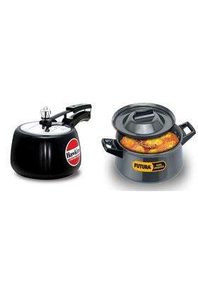 Hawkins Contura Hard Anodised Aluminium Pressure Cooker | 3 L | 3.2 Qt