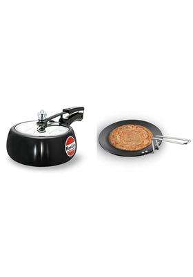 Hawkins Contura Hard Anodised Aluminium Pressure Cooker | 3.5 L | 3.7 Qt | 28 cm | 11 Inch