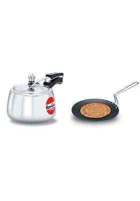 Hawkins Aluminium Futura Hard Anodised Tawa Flat Griddle | 3 L | 3.2 Qt | 26 cm | 10.2 Inch