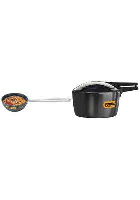 Hawkins Futura Hard Anodised Pressure Cooker | 3 L | 3.2 Qt | 12 cm | 4.7 Inch