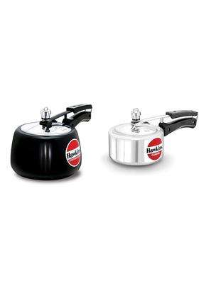 Hawkins Contura Hard Anodised Aluminium Pressure Cooker | 3 L | 3.2 Qt