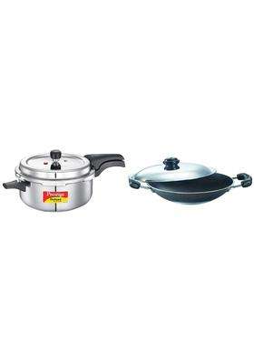 Prestige Svachh | 5 L | 5.3 Qt | 20 cm | 7.9 Inch | Non-Stick | With Lid