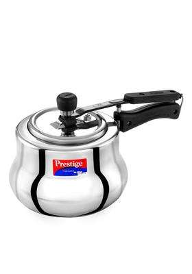 Prestige Stainless Steel Nakshatra Alpha Svachh Inner Lid Pressure Cooker | 3.5 L | 3.7 Qt | Induction Compatible | Tri-Ply