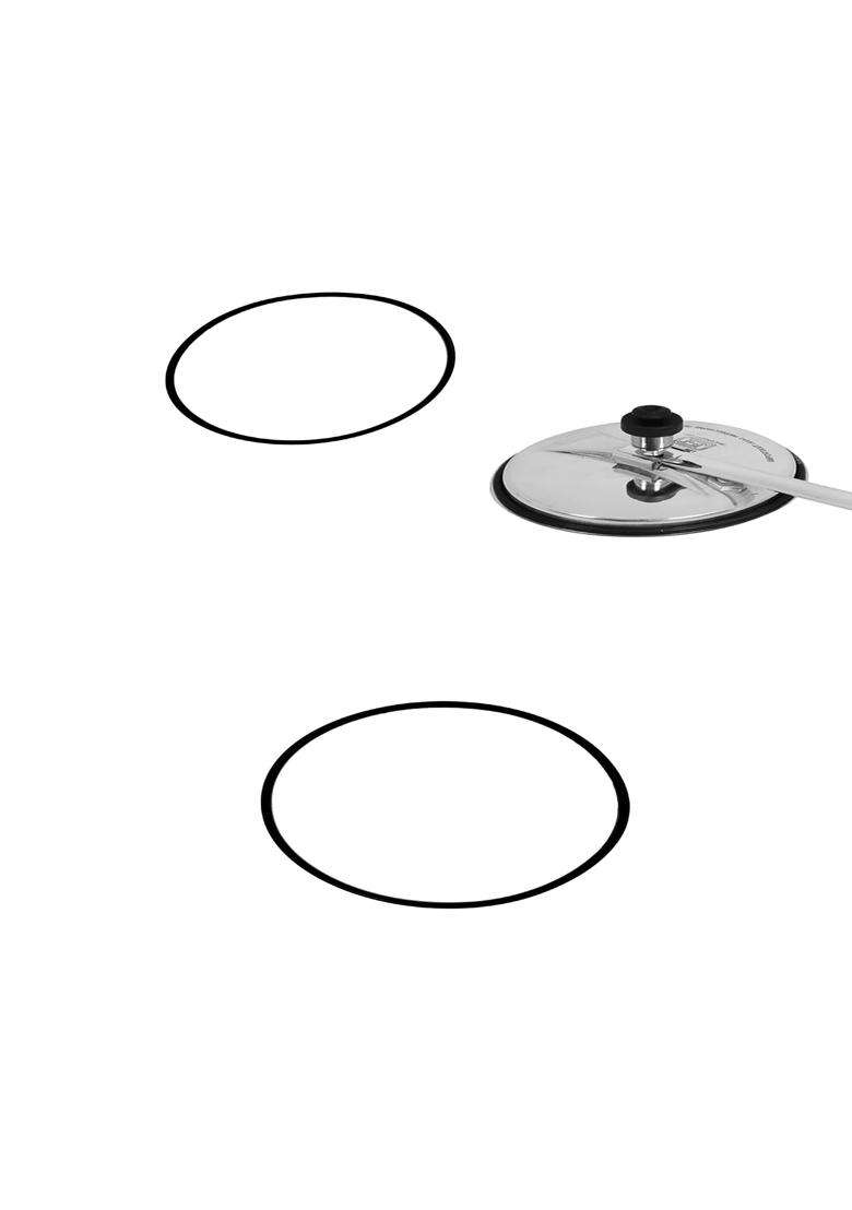 Vooli Inner Lid Pressure Cooker Gasket | 5 L | 5.3 Qt | Pack of 2 - Indya
