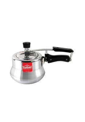 SUMMIT Inner Lid Handi Cooking Pot Induction Base Supreme Aluminium Pressure Cooker | 2 L | 2.1 Qt