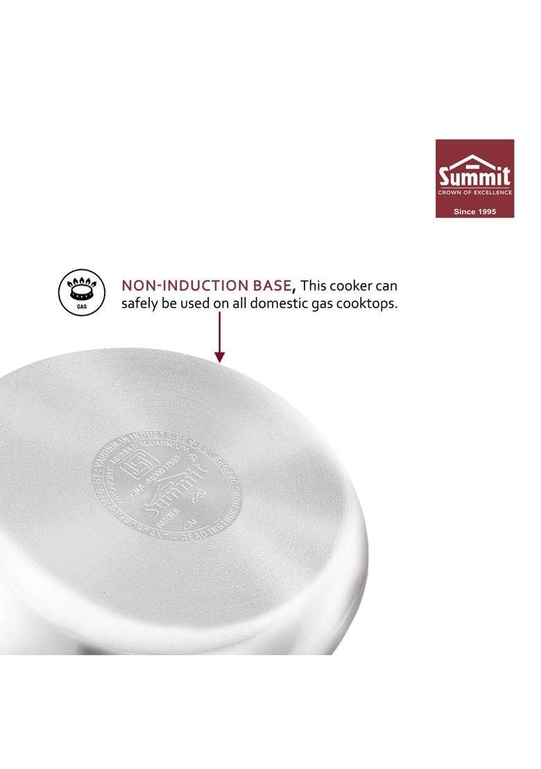 SUMMIT Inner Lid Contura Supreme Pressure Cooker Non Induction Base | 3 L | 3.2 Qt - Indya