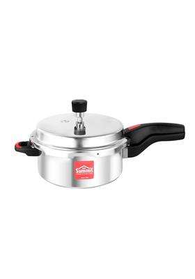 SUMMIT Outer Lid Junior Pan Induction Base Aluminum Pressure Cooker | 4 L | 4.2 Qt