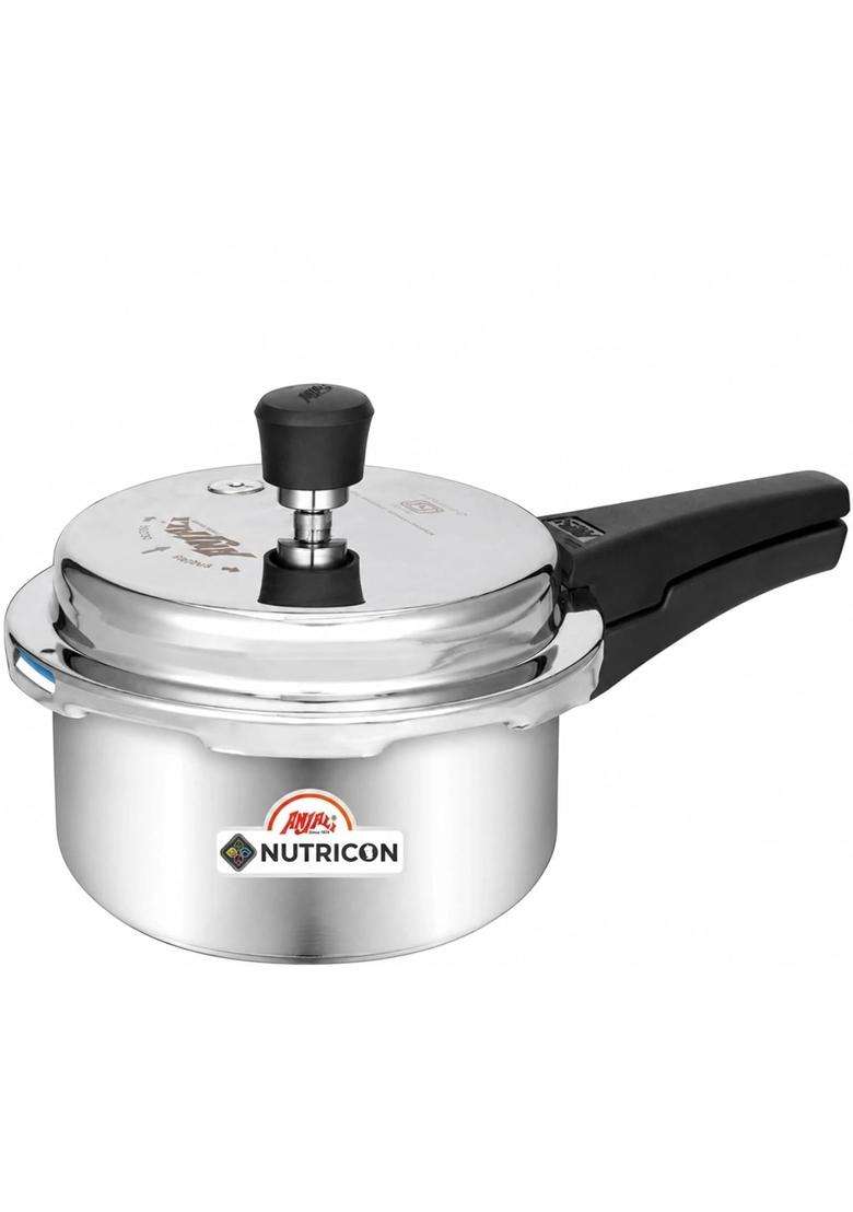 ANJALI Aqua Stainless Steel Induction Pressure Cooker | 1.5 L | 1.6 Qt - Indya