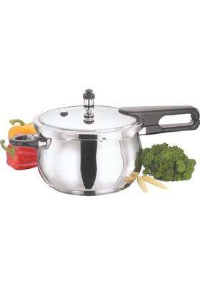 Vinod V- Splendid Plus Handi Cooking Pot Stainless Steel Pressure Cooker | 5.5 L | 5.8 Qt