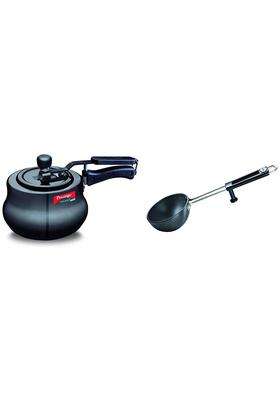Prestige Svachh Nakshatra Plus Hard Anodised Pressure Handi Cooking Pot Prestige Hard Anodised | 3 L | 3.2 Qt