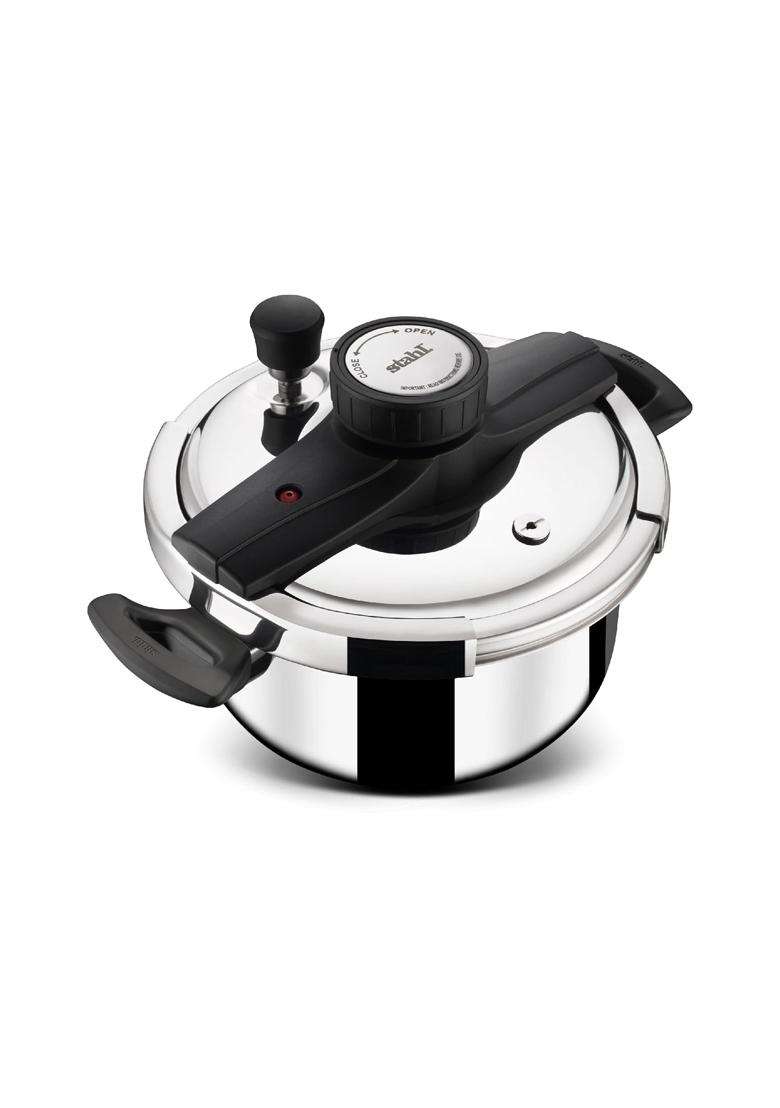 stahl Versatil Triply Pressure Cooker | 3 L | 3.2 Qt | Induction Compatible - Indya