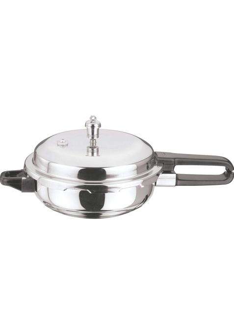 Vinod Cookware Induction Base Stainless Steel Sandwich Outer Lid Bottom Pressure | 3 L | 3.2 Qt