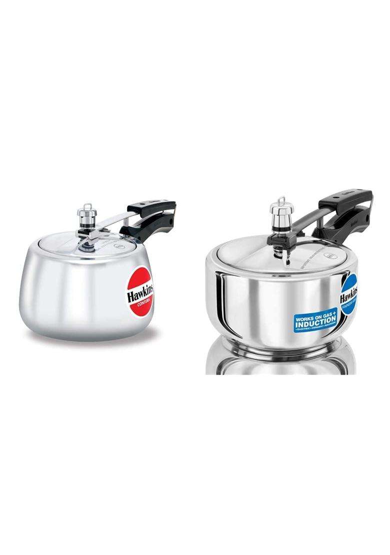 Hawkins Contura Pressure Cooker | 3 L | 3.2 Qt - Indya