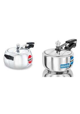 Hawkins Aluminium Pressure Cooker | 5 L | 5.3 Qt