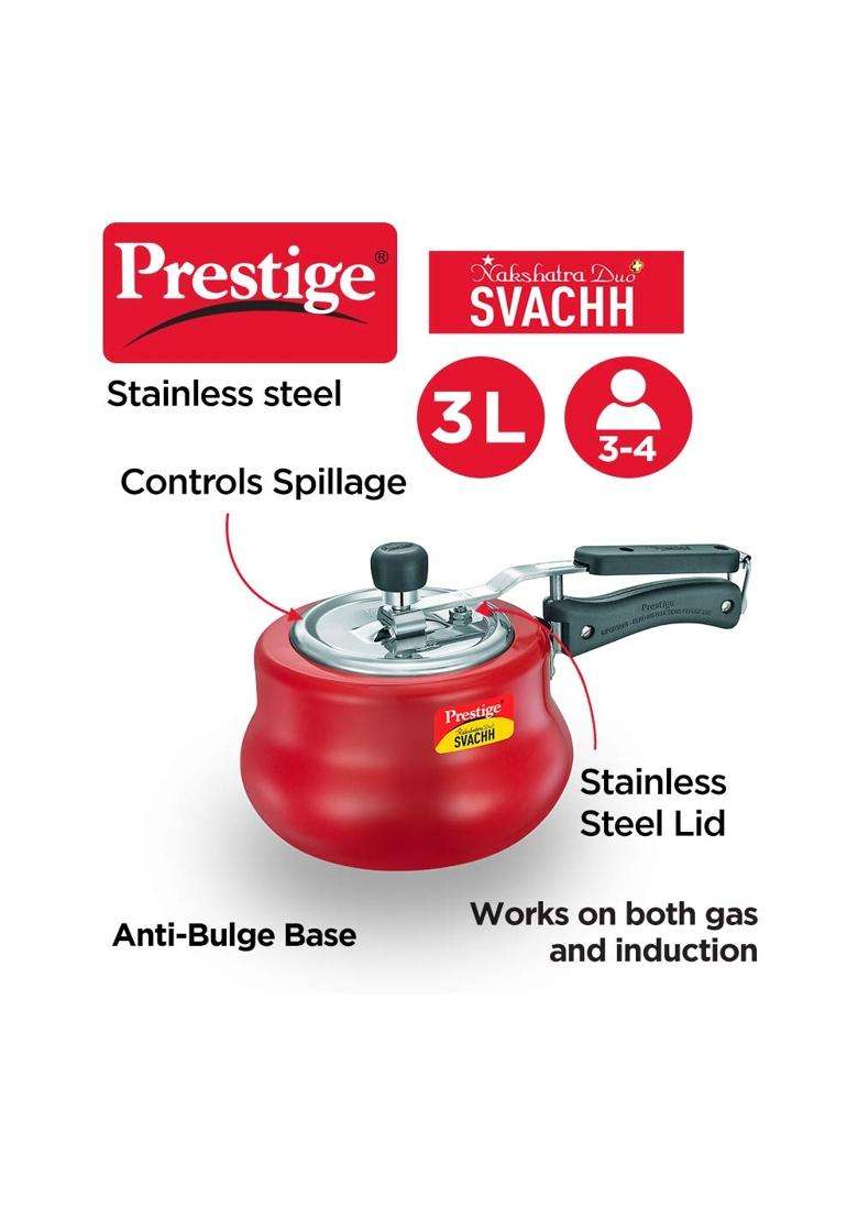 Prestige Svachh | 3 L | 3.2 Qt - Indya