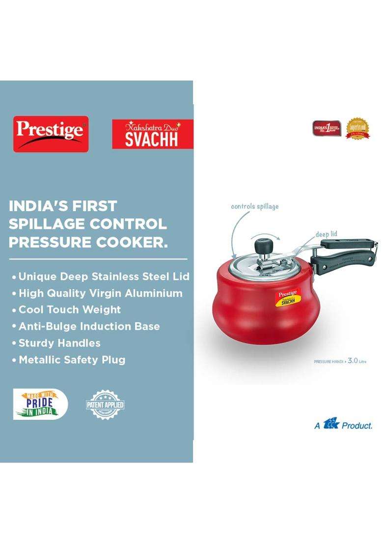 Prestige Svachh | 3 L | 3.2 Qt - Indya