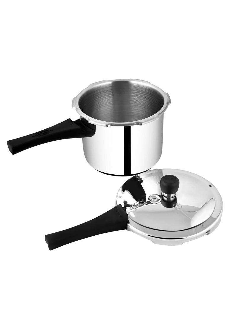 Prestige Popular Stainless Steel Outer Lid Pressure Cooker | 3 L | 3.2 Qt | 24 cm | 9.4 Inch - Indya