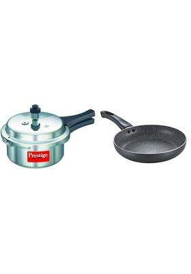 Prestige Popular Aluminium Pressure Cooker | 2 L | 2.1 Qt