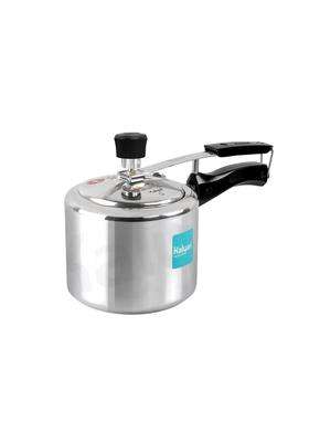 KALYAN Inner Lid Classic Non-induction Base Blue Series Aluminium Pressure Cooker | 1.5 L | 1.6 Qt | Dishwasher Safe
