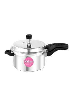 KALYAN Outerlid Non-Induction Base Pink Series Aluminium Pressure Cooker | 5 L | 5.3 Qt