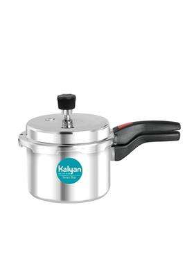 KALYAN Outerlid Non-Induction Base Blue Series Aluminium Pressure Cooker | 3 L | 3.2 Qt