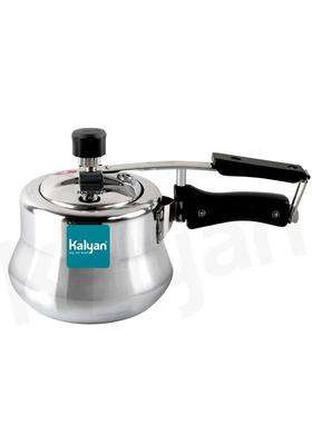 KALYAN Innerlid Matki Non-Induction Base Blue Series Aluminium Pressure Cooker | 2 L | 2.1 Qt