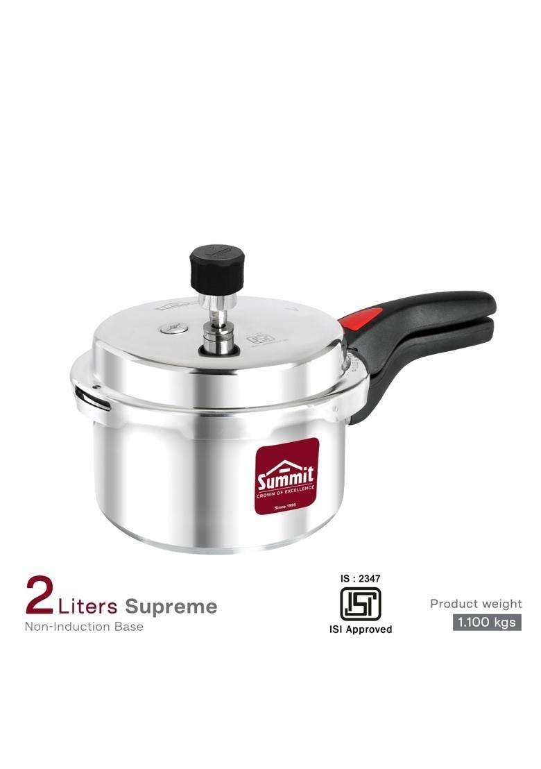 SUMMIT Outer Lid Supreme Non-Induction Base | 2 L | 2.1 Qt - Indya