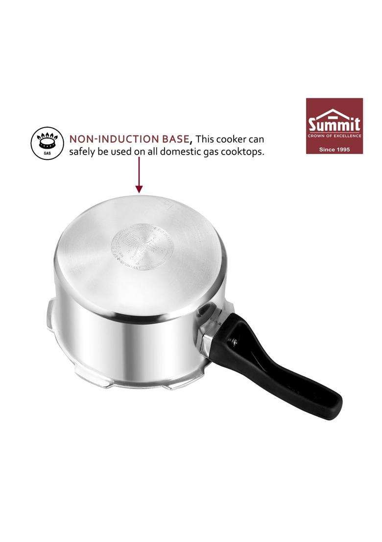 SUMMIT Outer Lid Supreme Non-Induction Base | 2 L | 2.1 Qt - Indya