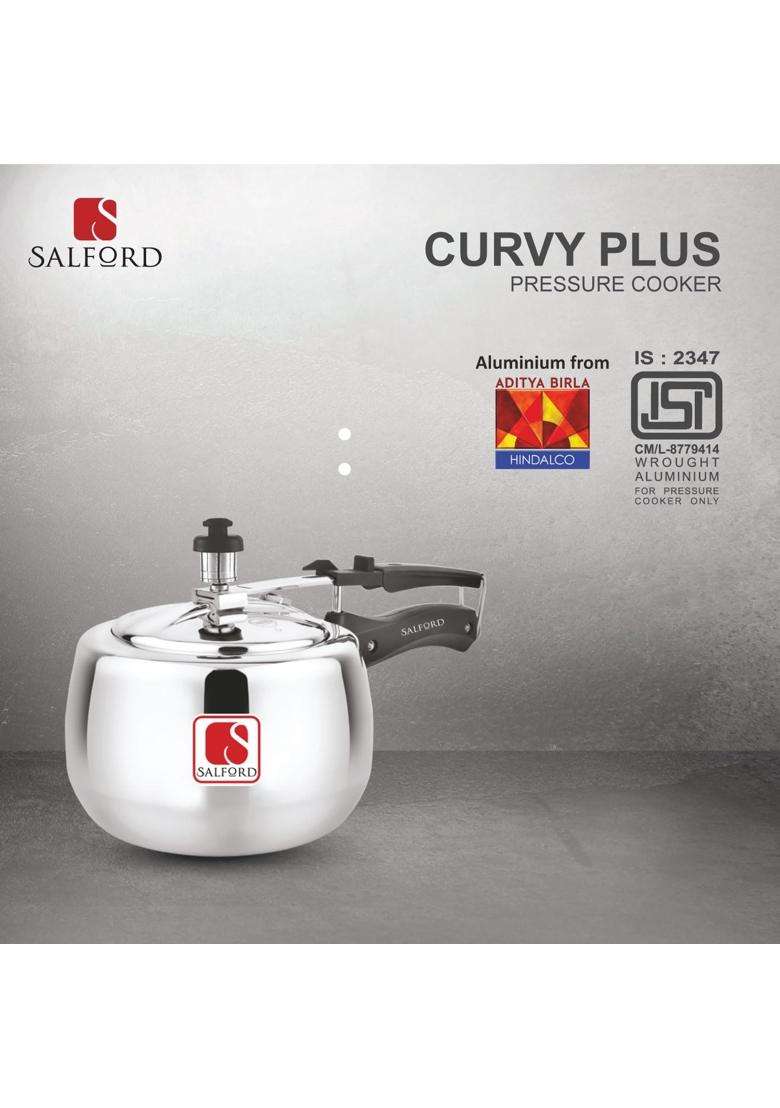 SALFORD Pressure Cooker | 2 L | 2.1 Qt | Induction Compatible - Indya