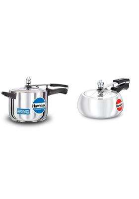 Hawkins - B30 Stainless Steel Pressure Cooker | 5 L | 5.3 Qt