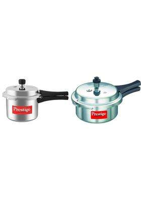 Prestige Popular Aluminium Pressure Cooker | 3 L | 3.2 Qt