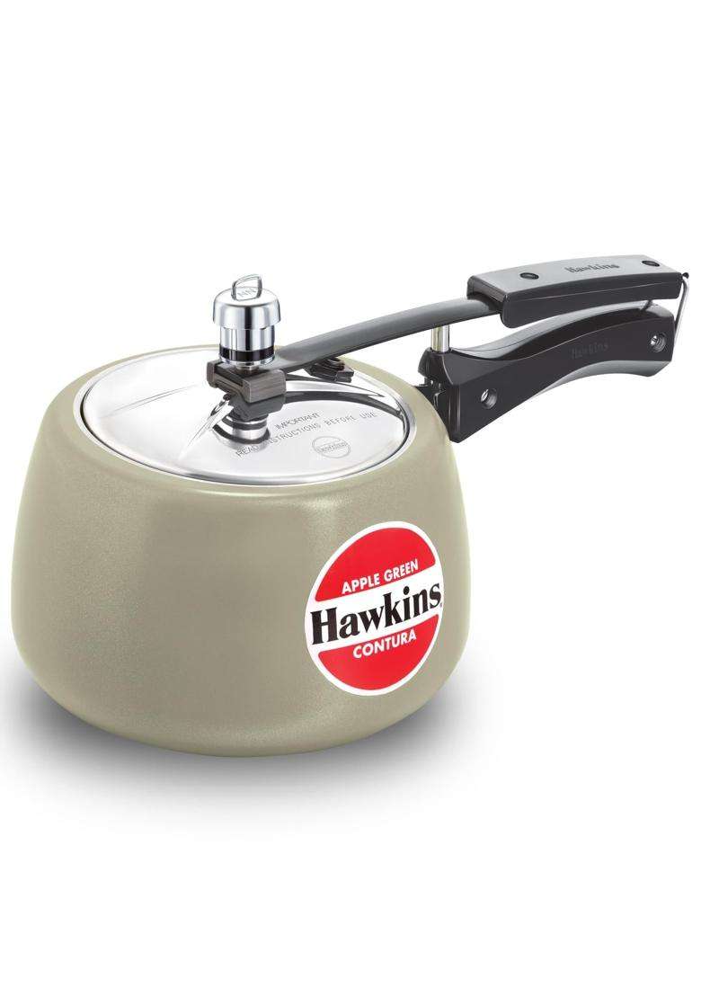 Hawkins Ceramic Coated Pressure Cooker | 3 L | 3.2 Qt - Indya