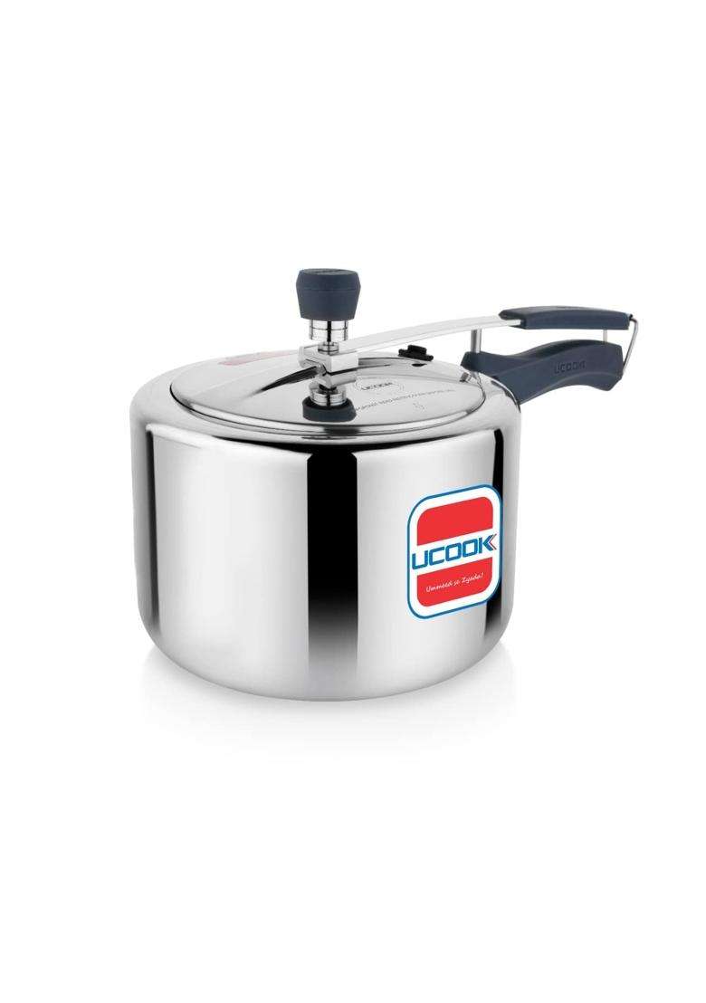 UCOOK By United Ekta Group. CIBO X1 Plus Aluminium Induction Pressure Cooker | 3 L | 3.2 Qt - Indya