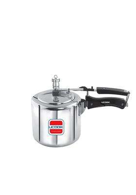 UCOOK By United Ekta Group. Aluminium Tall Body Inner Lid Induction Pressure Cooker | 3 L | 3.2 Qt