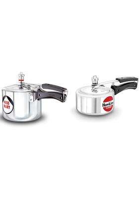 Hawkins - J31 Miss Mary Aluminium Pressure Cooker | 3 L | 3.2 Qt