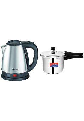 Prestige Popular Stainless Steel Pressure Cooker | 3 L | 3.2 Qt