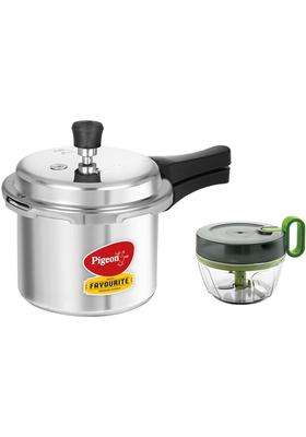 Pigeon Favourite Outer Lid Non Induction Aluminium Pressure Cooker | 3 L | 3.2 Qt