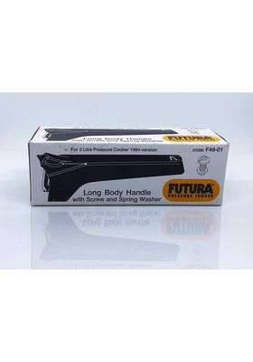 Hawkins Plastic Futura Long Body Handle with Screw and Spring Washer for Futura | 3 L | 3.2 Qt
