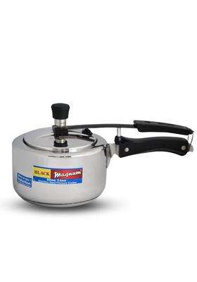 Black Magnum Pro SSR-3 Stainless Steel Induction Compatible Inner Lid Pressure Cooker | 5 L | 5.3 Qt