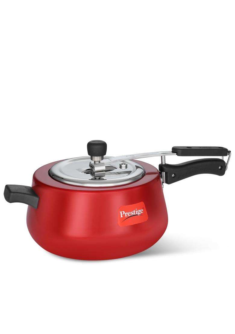Prestige Nakshatra Cute Duo Svachh Aluminium Inner Lid Pressure Cooker | 5 L | 5.3 Qt - Indya