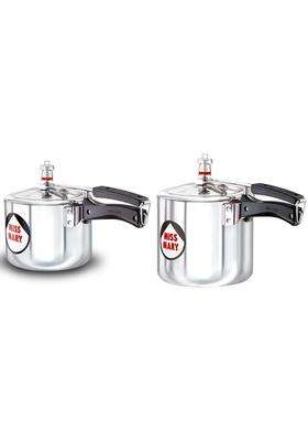 Hawkins Miss Mary Aluminium Pressure Cooker | 3 L | 3.2 Qt