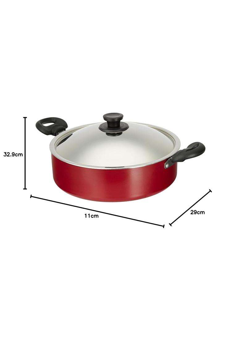 Pigeon By Stovekraft Favourite Outer Lid Non Induction Aluminium Pressure Cooker | 3 L | 3.2 Qt | Non-Stick - Indya