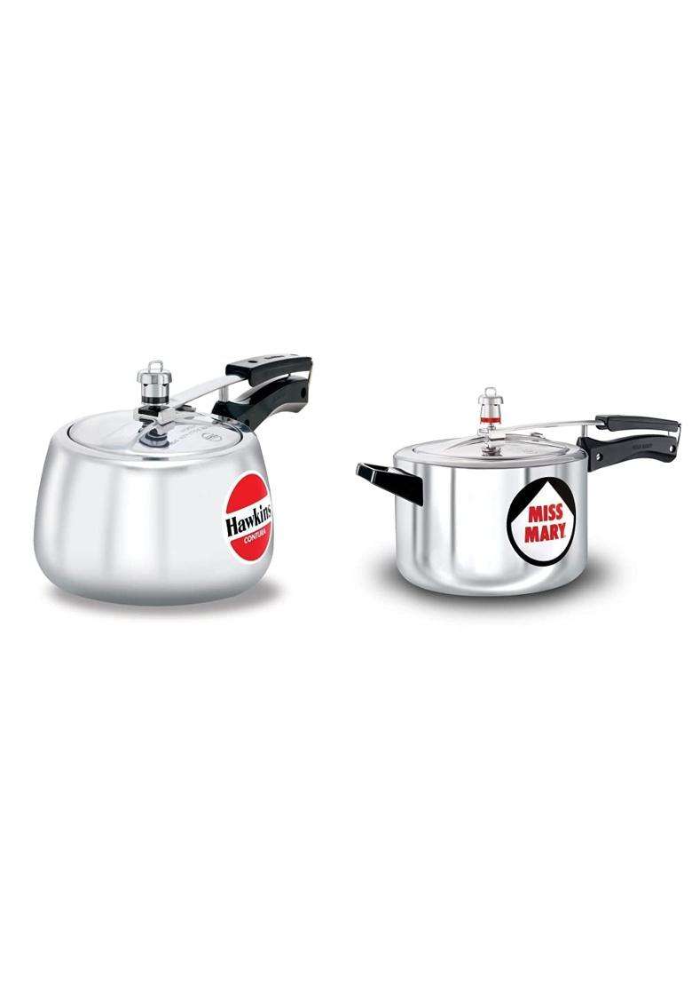Hawkins Contura Pressure Cooker | 3 L | 3.2 Qt - Indya