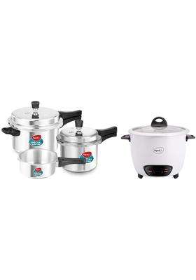 Pigeon By Stovekraft Joy Electric Rice Cooker 700 Watt | 1.8 L | 1.9 Qt