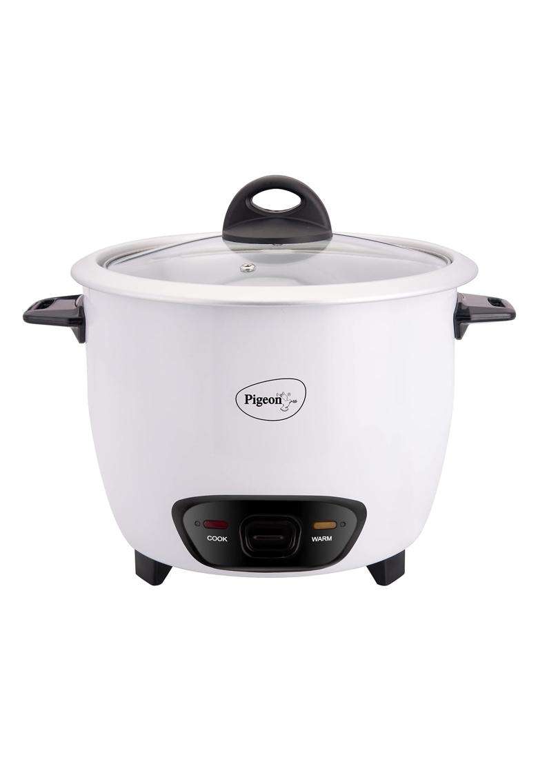 Pigeon By Stovekraft Joy Electric Rice Cooker 700 Watt | 1.8 L | 1.9 Qt - Indya